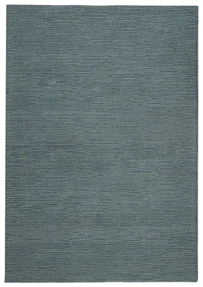 Сиво-син ръчно изработен вълнен килим 160x230 cm Harris Boucle – Flair Rugs