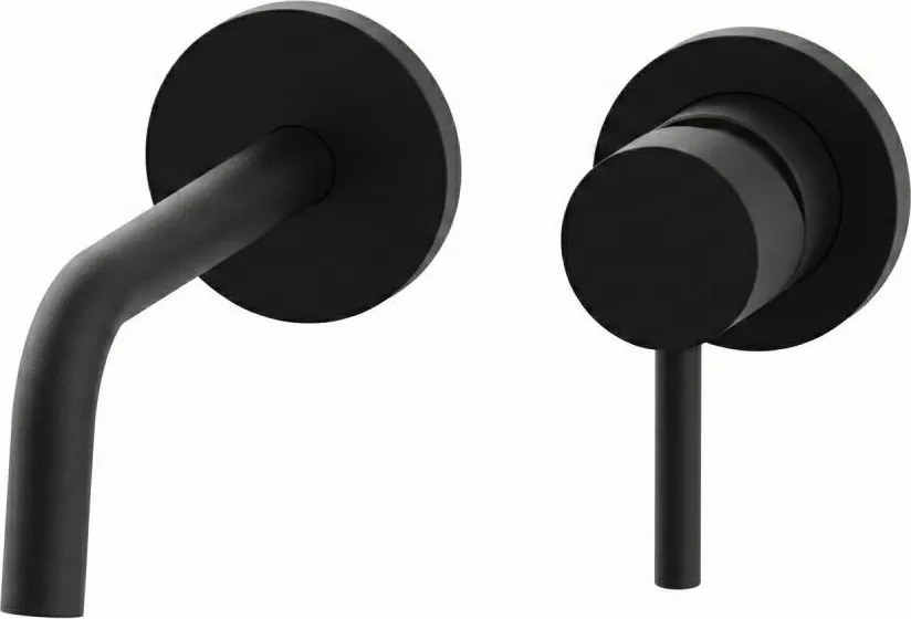 Paffoni - Вграден смесител за умивалник LIGHT, черен