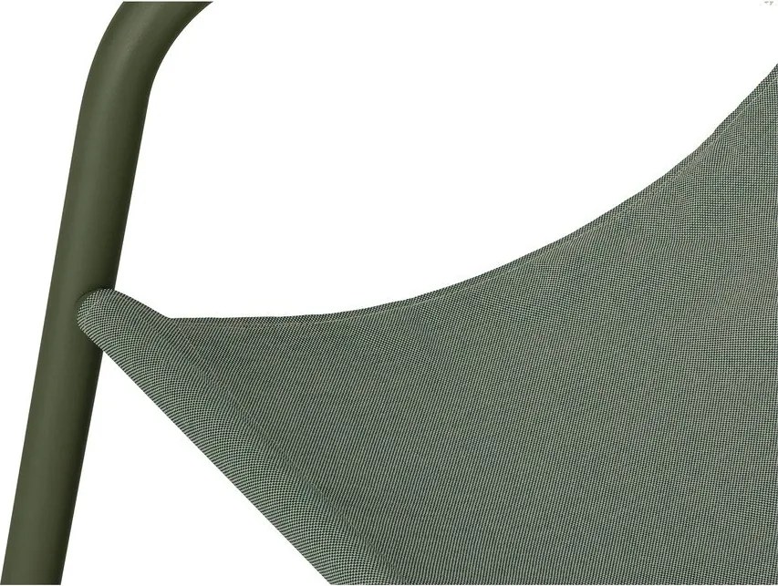 Зелен градински стол метален Nokk – noo.ma