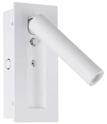 LED стенен спот LED/2W/230V 3000K бял