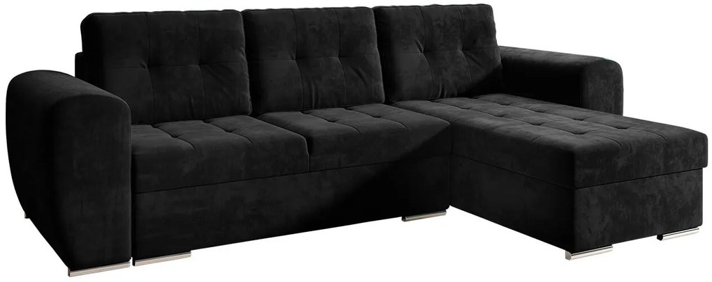 Ъглов диван Bari-Black