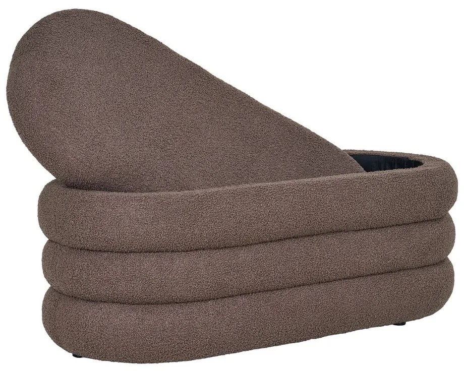 Кафява пейка от букле Dartford – House Nordic