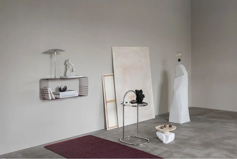 Бордо на няколко нива метален стенен рафт 70 cm Wire – Mette Ditmer Denmark