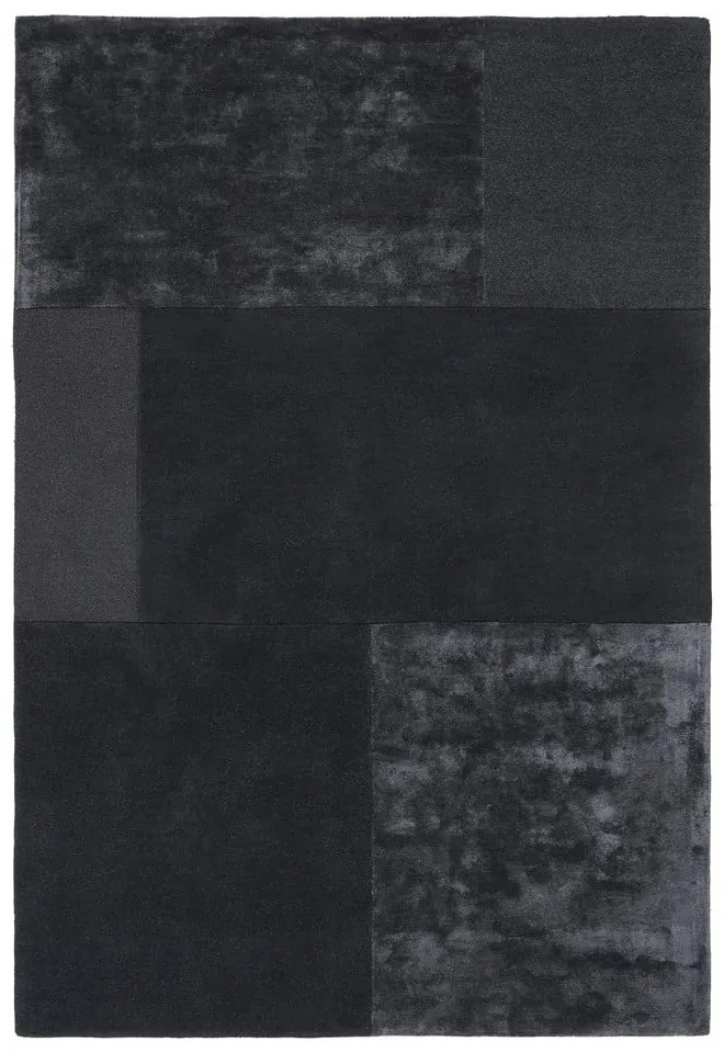 Антрацитен килим , 160 x 230 cm Tate Tonal Textures - Asiatic Carpets