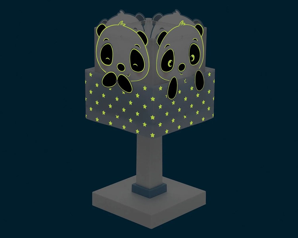 Лампа за четене Ango Panda-Blue