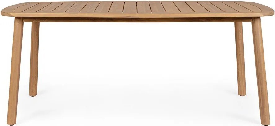 Градинска маса за хранене от масивна акация 99x183 cm Pablo – Bizzotto