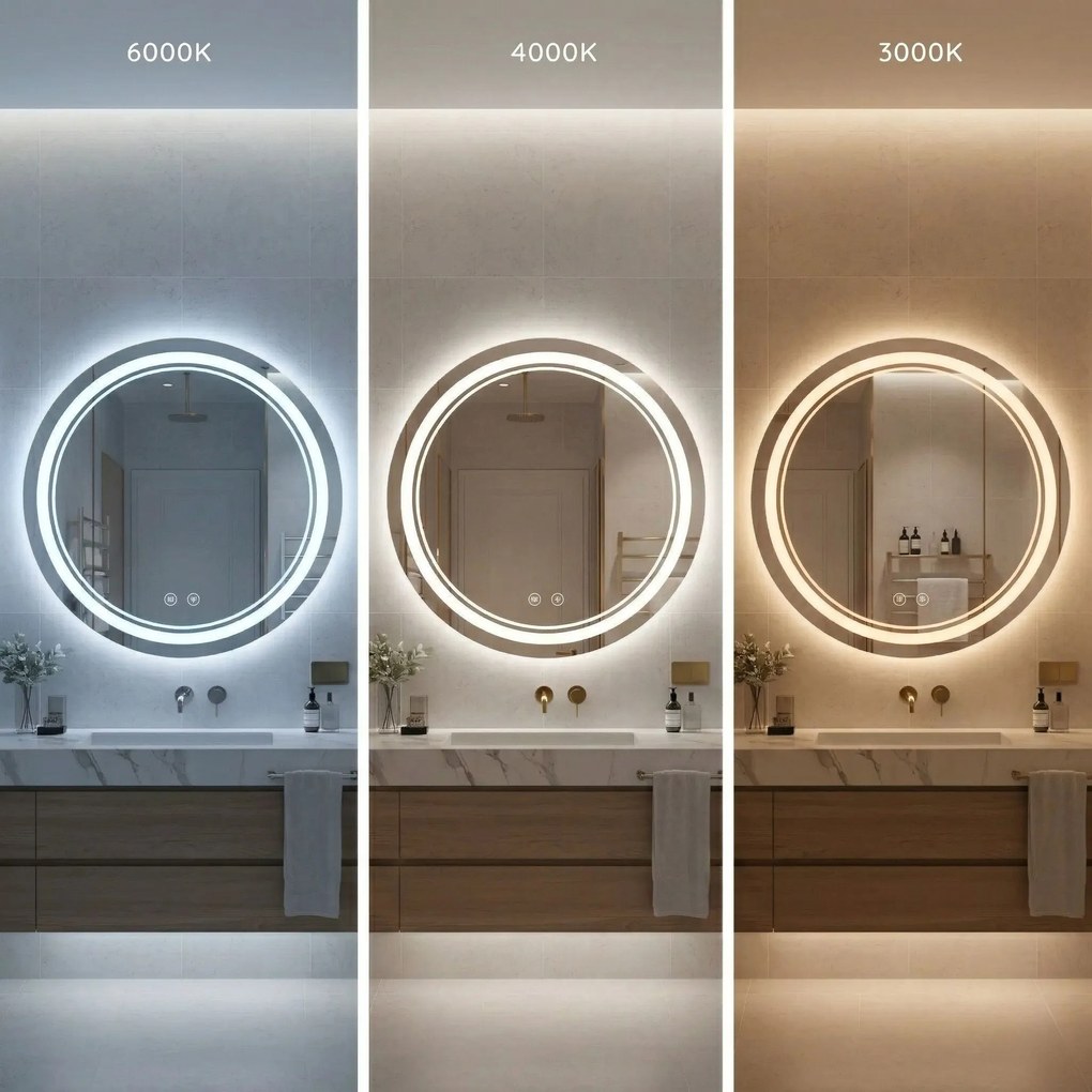 Огледало LED SOFT 90