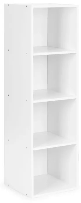 Дървена ъглова етажерка в модерен стил