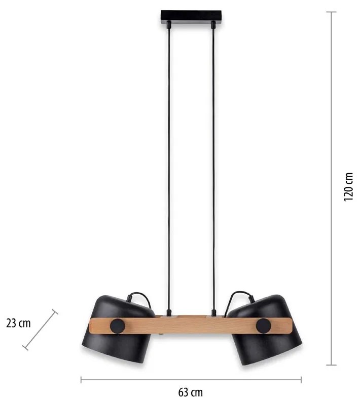 ПЕНДЕЛ 2X60W E27