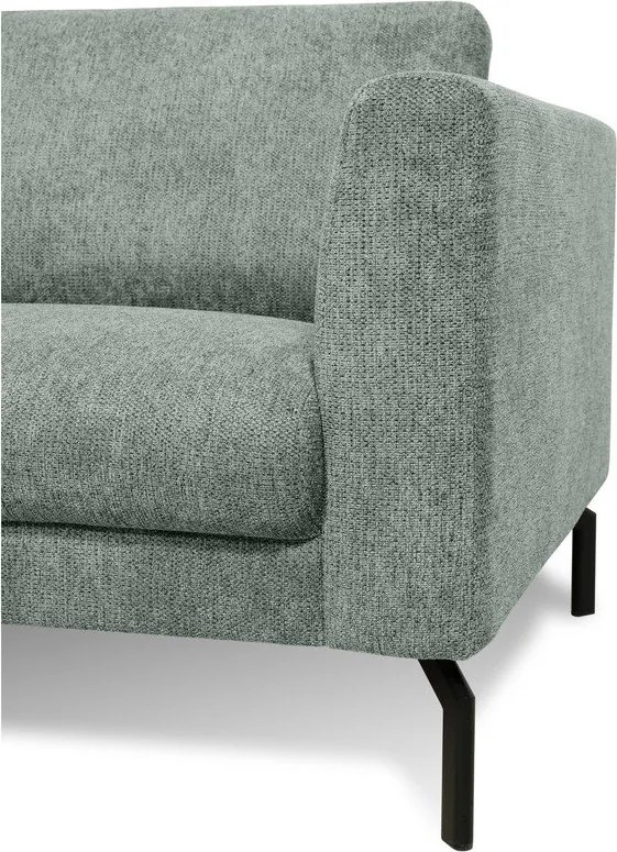 Светлосив ъглов диван (ляв ъгъл) Gomero – Scandic