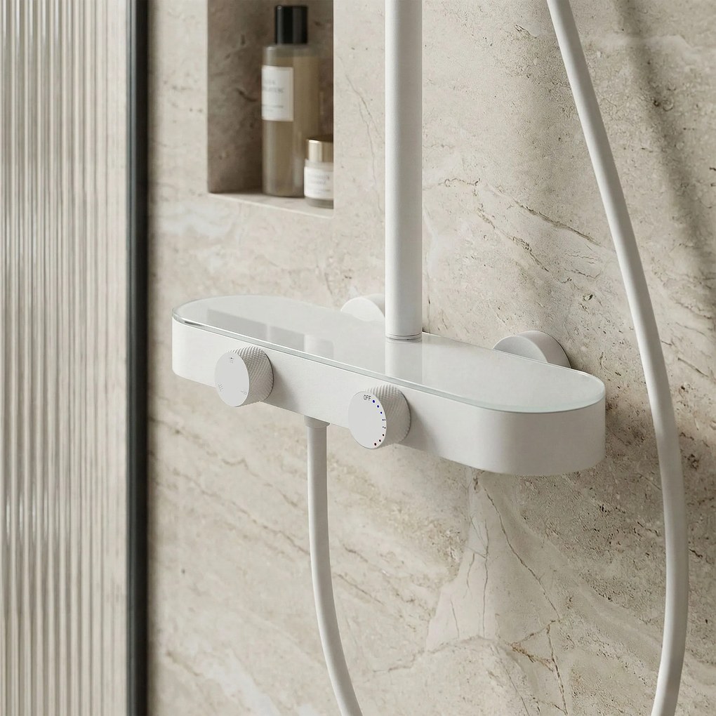 Комплект за душ REA Creo White