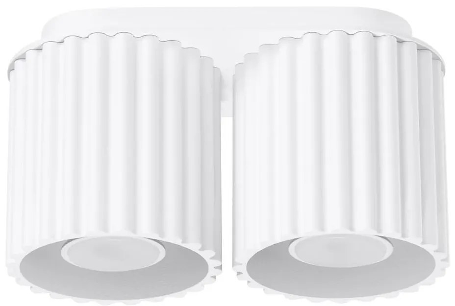 Sollux  SL.1780 - Точково осветително тяло AURA 2xGU10/10W/230V бяло