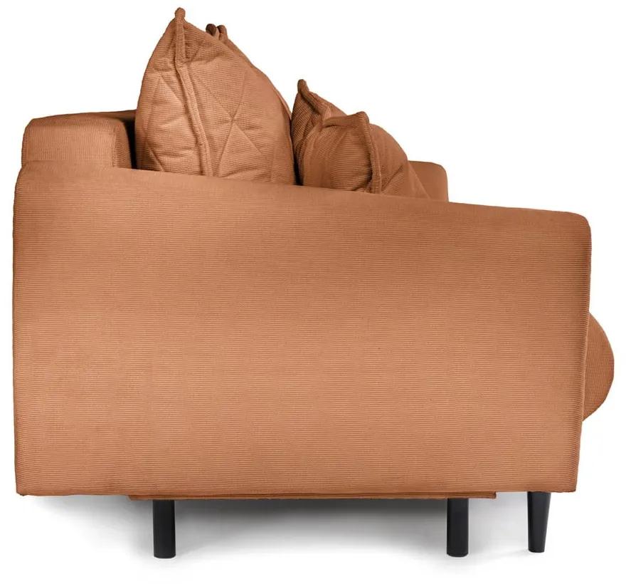 Кафяв разтегателен диван 215 cm Bjork - Bonami Selection