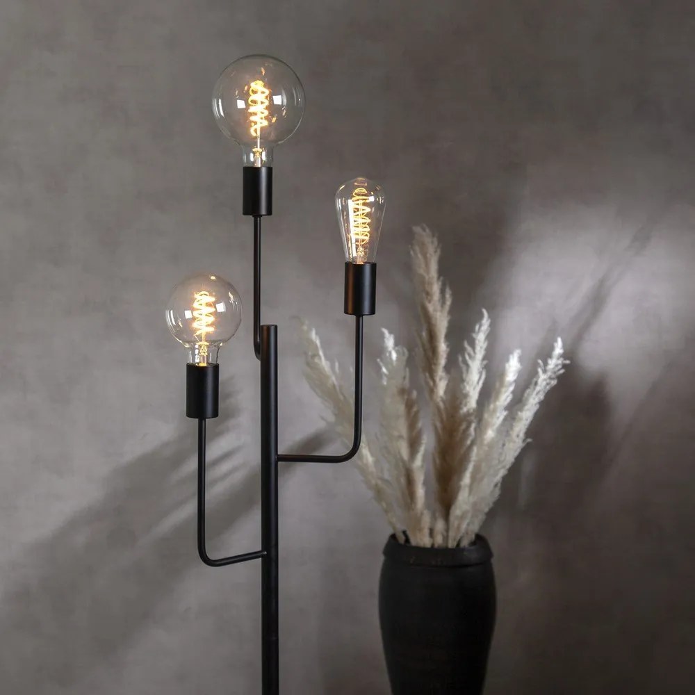 Топла LED крушка с димируема жичка E27, 4 W Spiral Filament - Star Trading