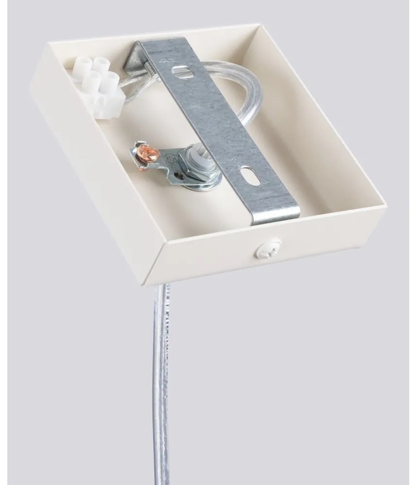 Кремаво висящо осветително тяло ø 8 cm Castro – Sollux