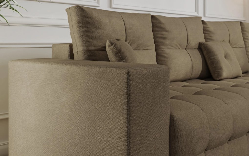 Разтегателен ъглов диван Никсън