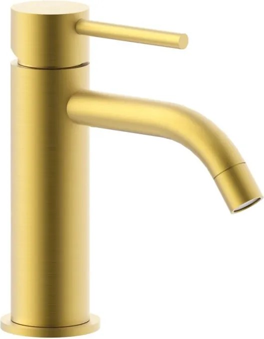 Paffoni – смесител за умивалник LIGHT, четкано златно покритие