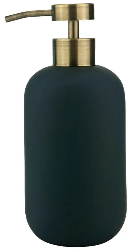 Антрацитен керамичен диспенсер за сапун 200 ml Lotus – Mette Ditmer Denmark