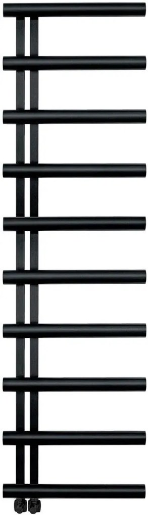 Релса за кърпи с отопление Inox Accent III-Черен