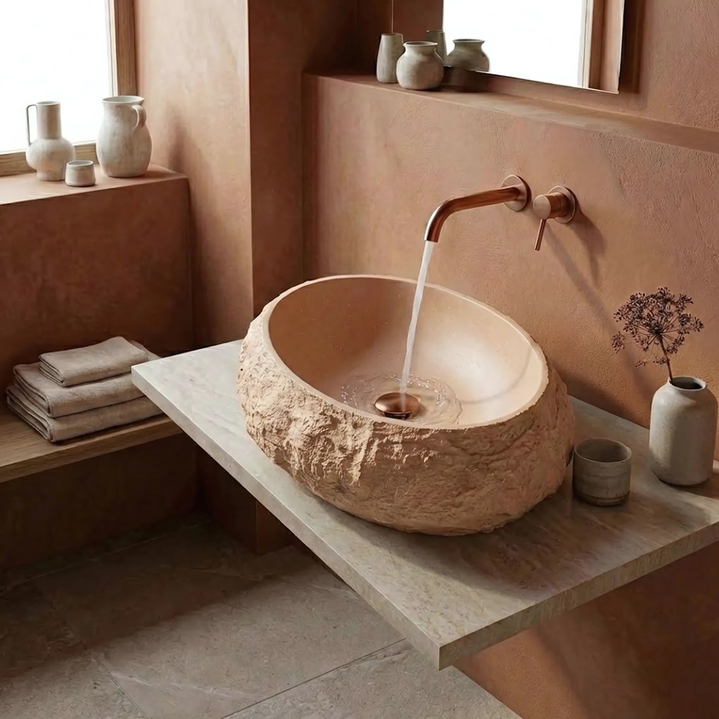 Умивалник за плот Mika Light Terracotta