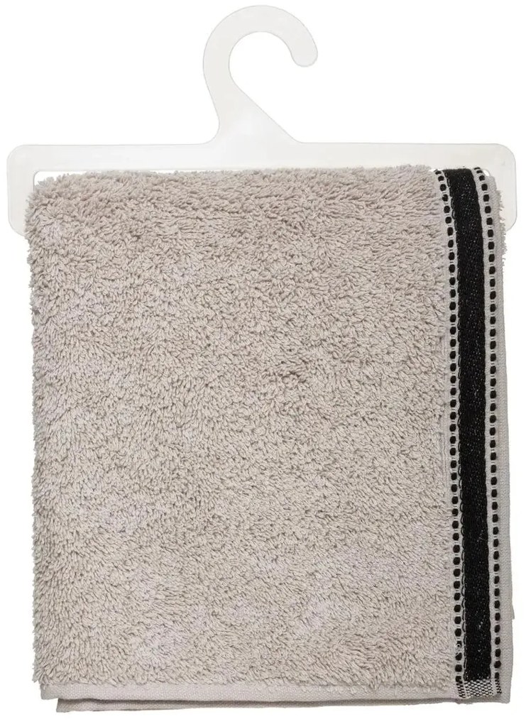 Кърпа за ръце atmosphera Joia, 50x90 cm, Памук - Тъмносив