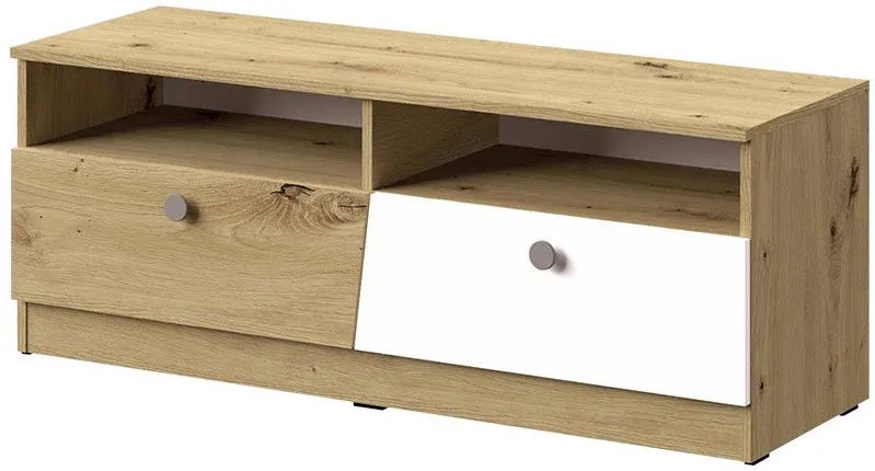 TV шкаф Nero 08-Natural-White-Gray