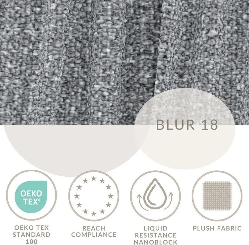 Сиво двойно легло 180x200 cm тапицирано с място за съхранение с включена подматрачна рамка Maumere – Maison de Rêve