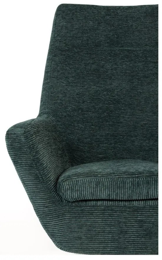 Тъмнозелено кресло Bruno - White Label