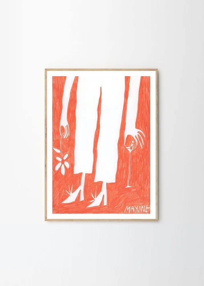 Постер 30x40 cm Sunday at Five – Maxine McCrann – The Poster Club