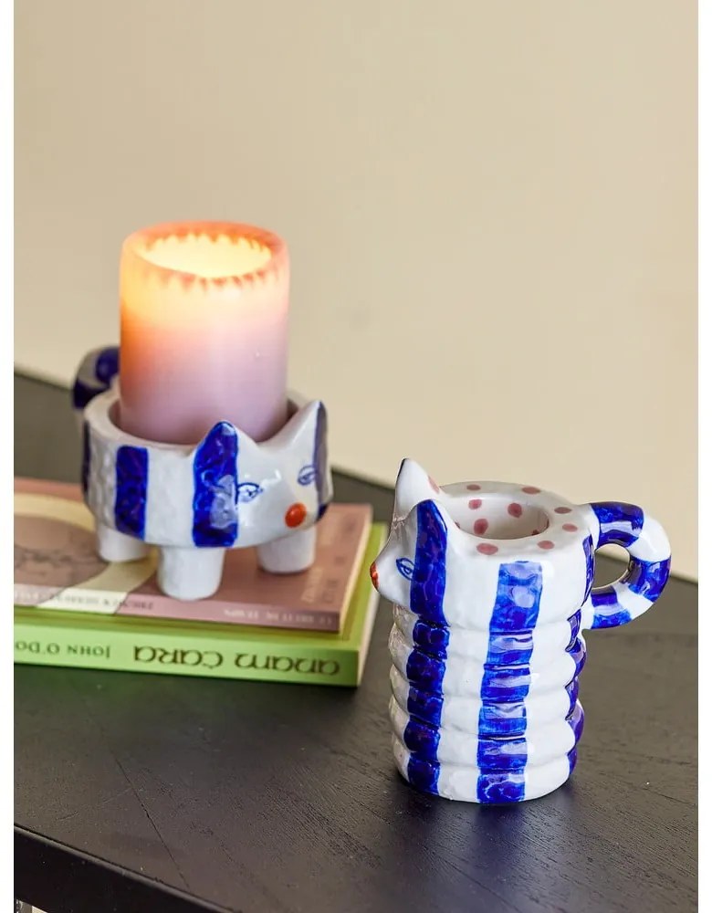 Свещници в комплект от 2 бр. от керамика Caty – Bloomingville