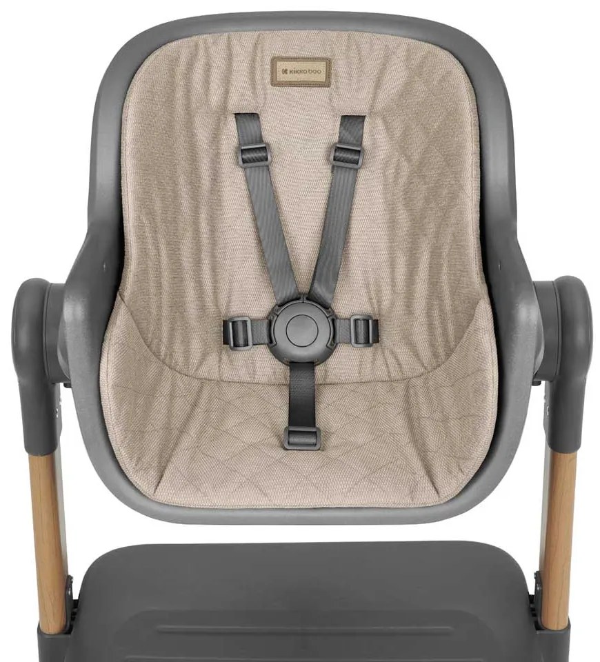KIKKA BOO К-кт 2в1 мини кошара - кошче и столче за хранене SLEAT ME BEIGE