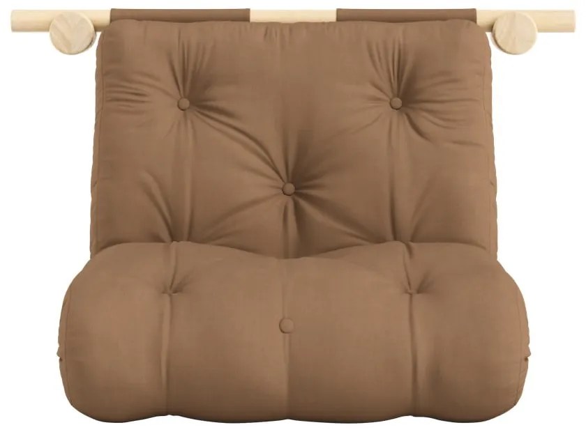 Кафяво кресло Hooked – Karup Design