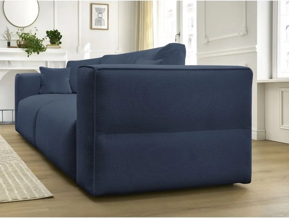 Син сгъваем/с място за съхранение диван 265 cm Ezechiel – Bobochic Paris