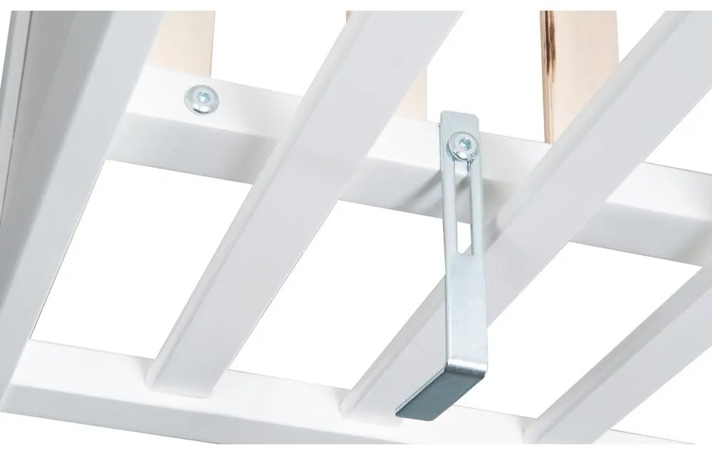 Бяло детско креватче за съвместно спане 60x120 cm Hamburg – Roba