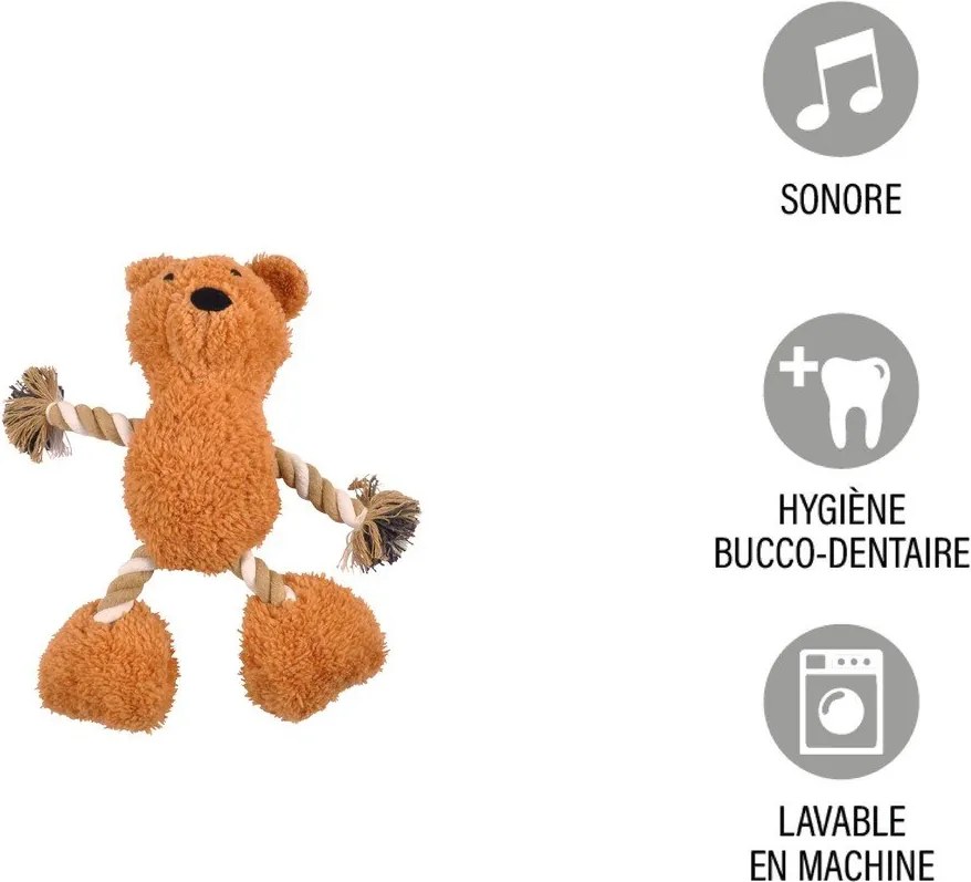 Играчка за куче Bear – Love Story