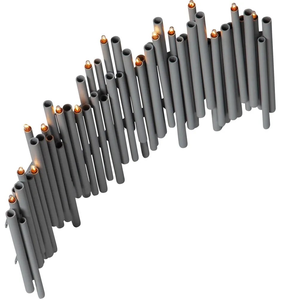 Бяла коледна светлинна украса Note - Star Trading