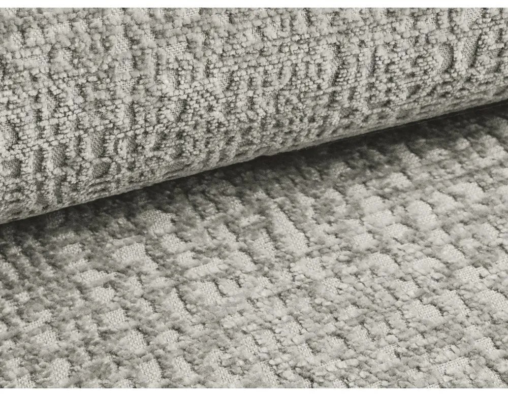 Светлосив разтегателен ъглов диван с място за съхранение (ляв ъгъл) Kalena – Makamii