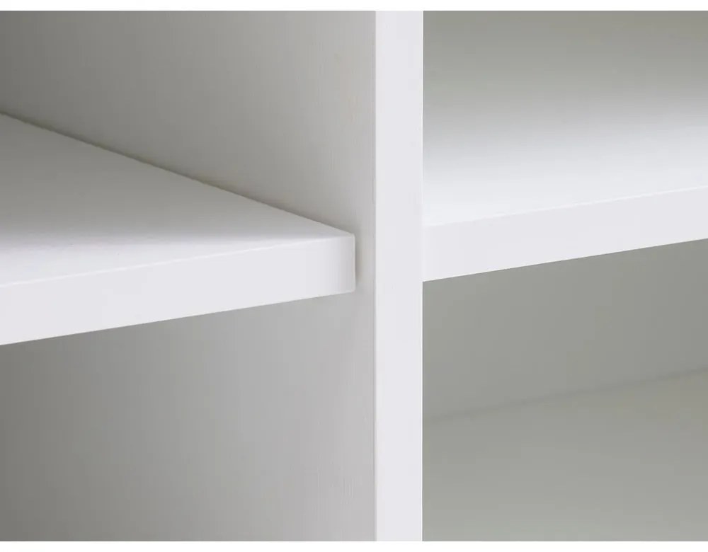 Бяла маса за телевизор 180x56x45 cm Nola – Unique Furniture