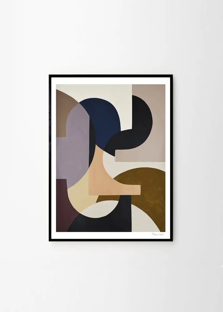 Постер 50x70 cm Rosa – Berit Mogensen Lopez – The Poster Club