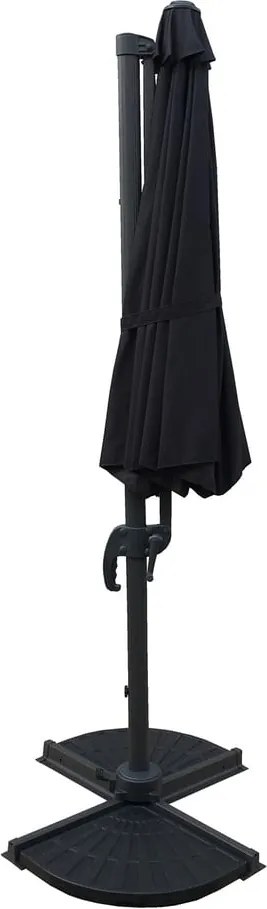 Сив чадър 300x300 cm Deluxe – Garden Pleasure