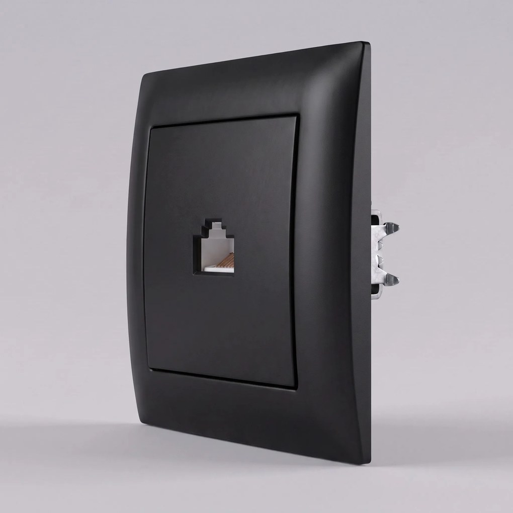 Розетка RJ45 с Рамка OSTE JNH010-S BLACK