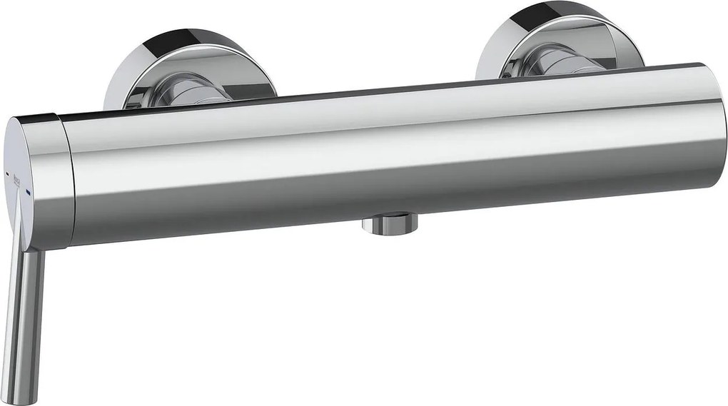 Стенен смесител за душ, A5A216DC00, Roca, хром, 27.5х10.3х7.8см