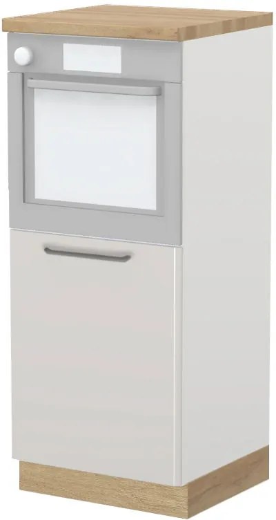 Висок подов шкаф за фурна Modena K14-60-1KR-White - Gray light