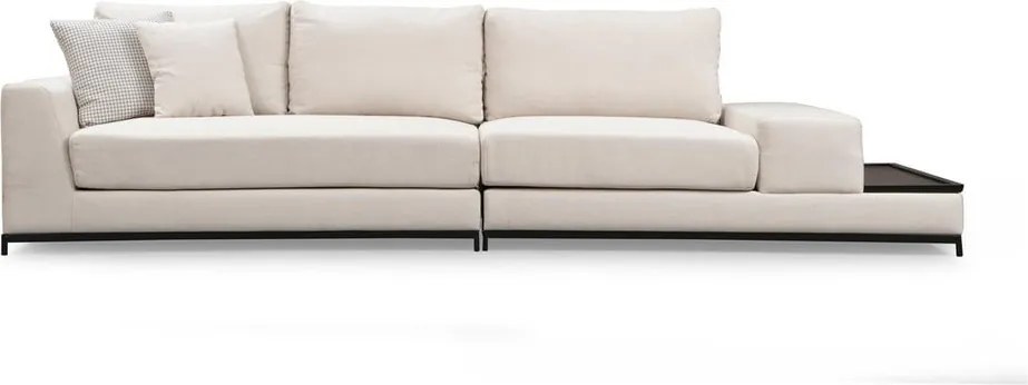 Кремав диван 320 cm Line - Balcab Home