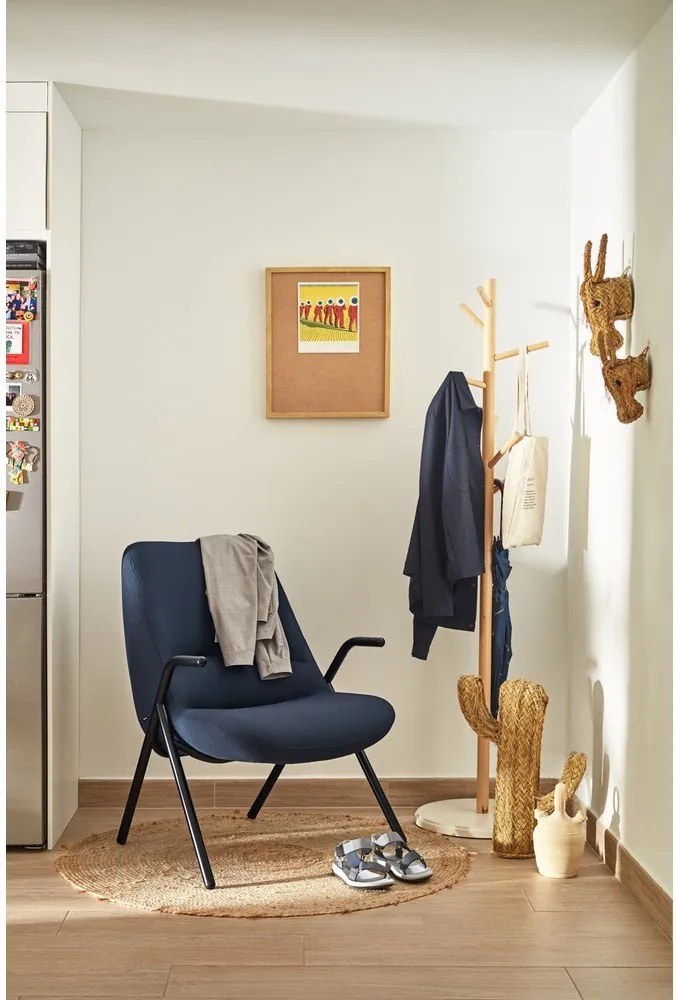 Тъмносиньо кресло , височина 90 cm Dins - Teulat