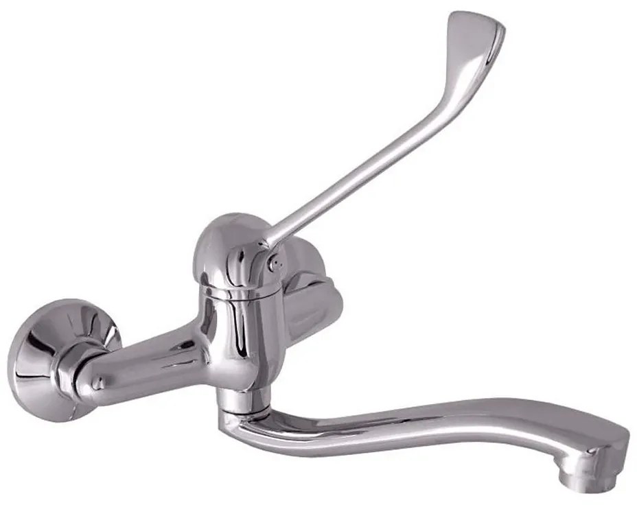 RAV Slezák SA601.5/26 - Смесител за умивалник с медицинска дръжка SAZAVA лъскав хром