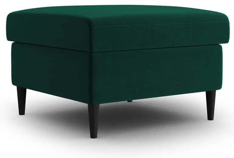 Зелена кадифена табуретка Kyoto – Cosmopolitan Design