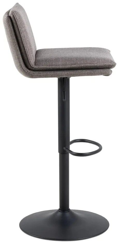 Сиви въртящи се бар столове в комплект от 2 броя 107 см Flynn - Actona