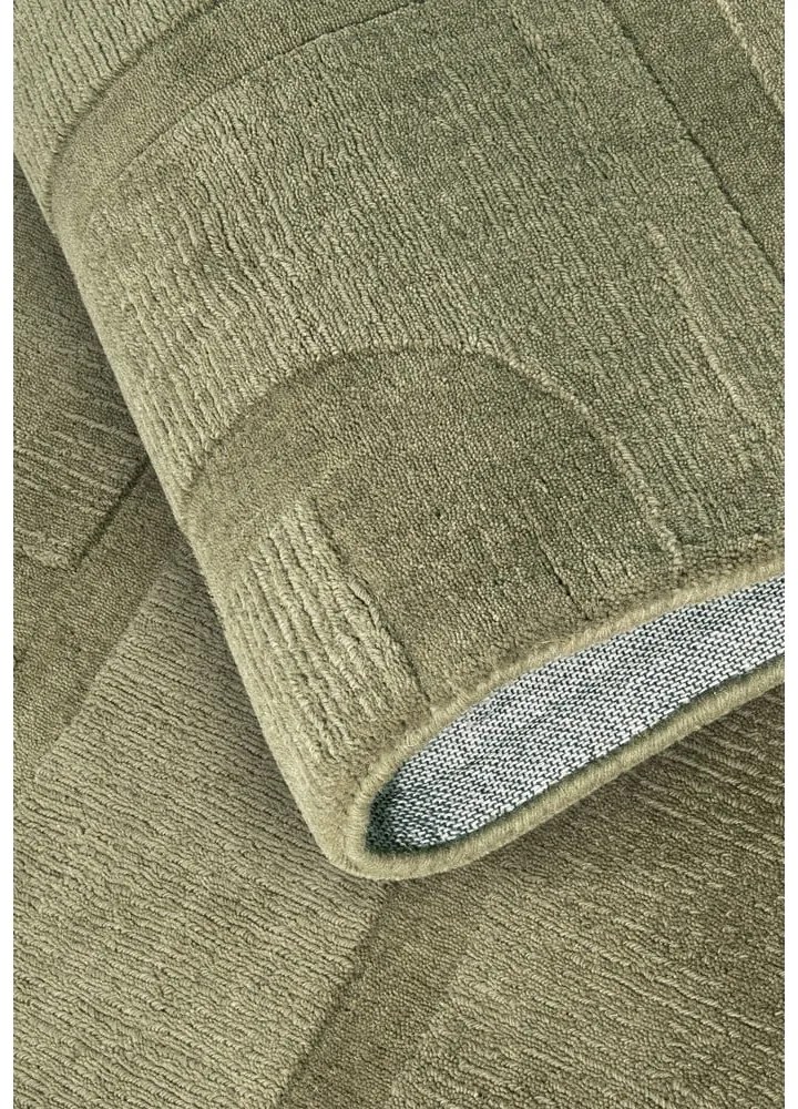 Зелен ръчно изработен вълнен килим 80x150 cm Alexis – Villeroy&Boch