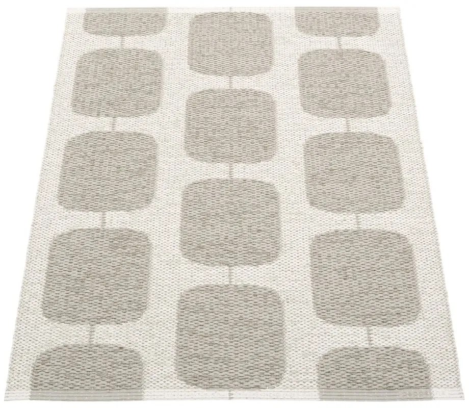 Бежов килим за открито и закрито 70x100 cm Sten Warm Grey – Pappelina